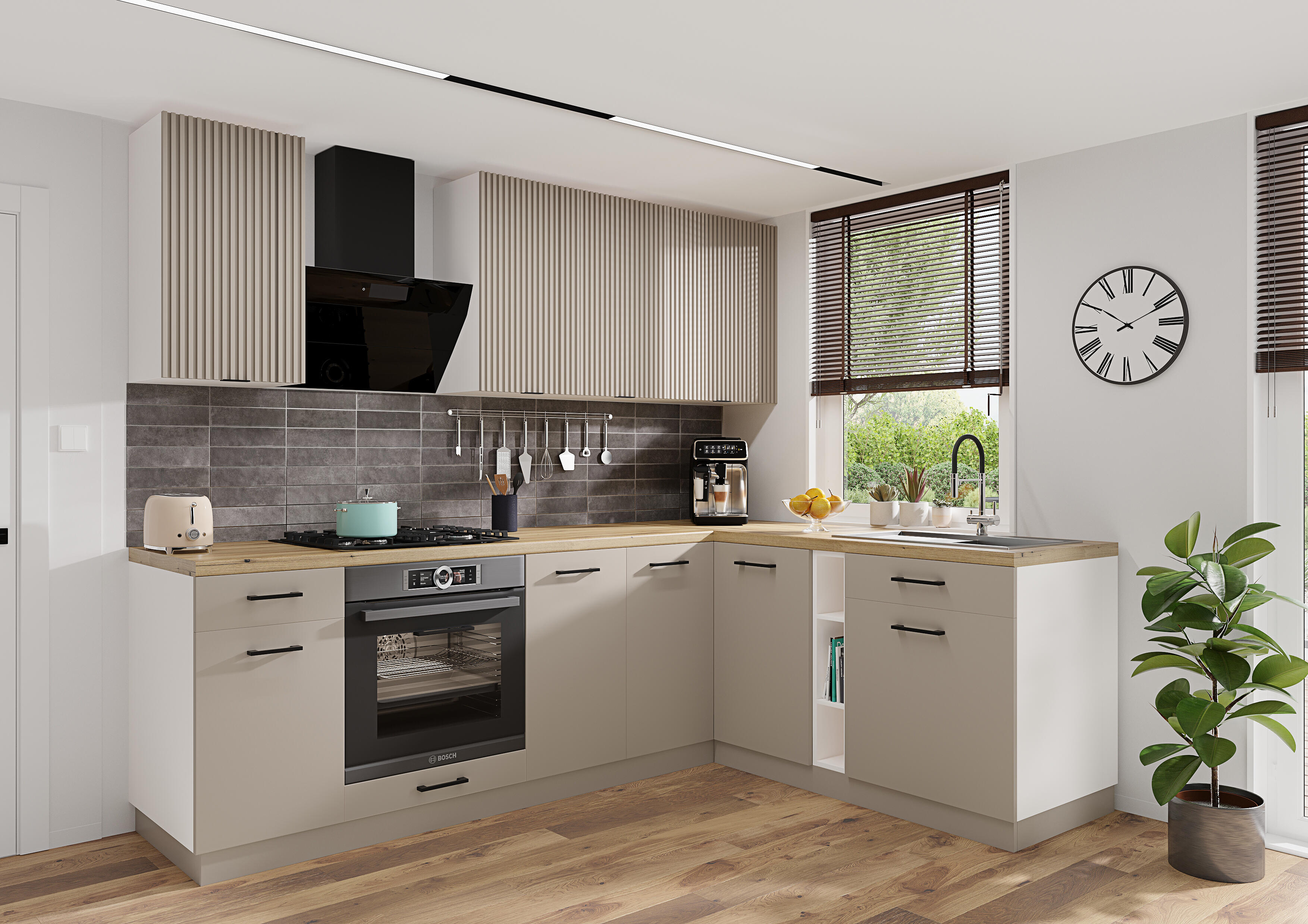 Blat kuchenny roboczy Dąb Evoke 2000x600x38 mm - 2