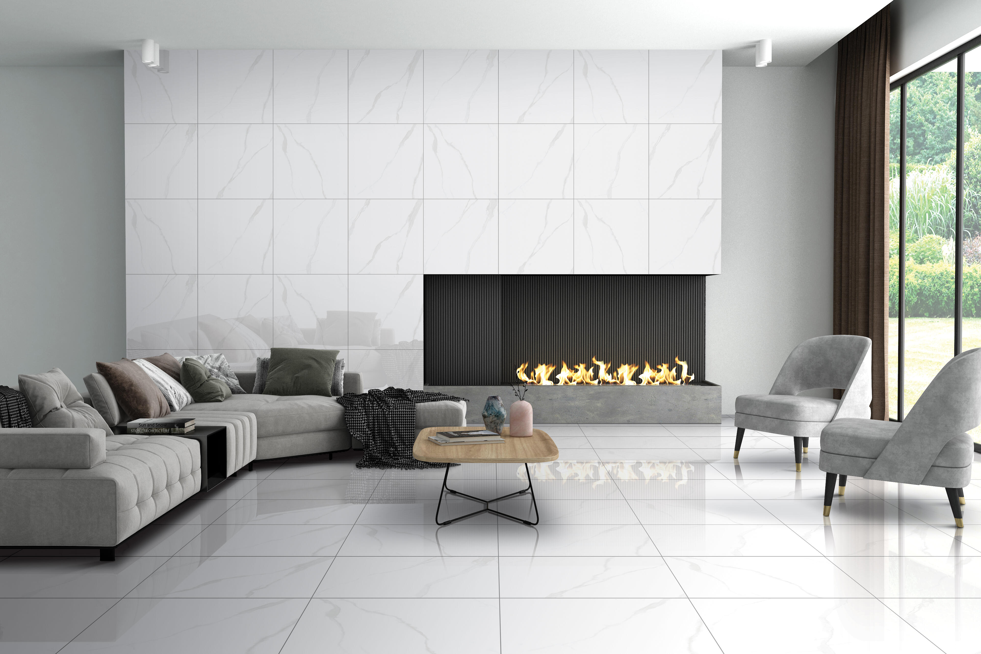 Gres szkliwiony polerowany Brugia Natural 60x60 1,44 m2 - 2