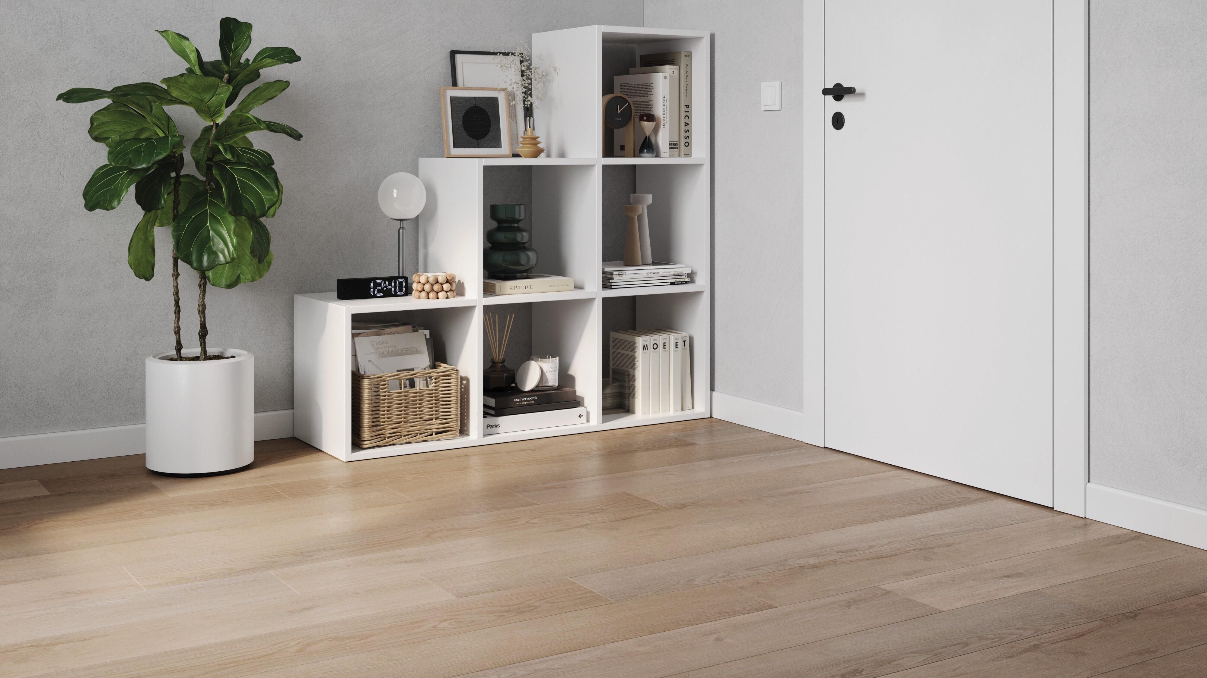 Panel winylowy SPC Lark Oak kl.32, 4+1 mm 4V op. 2,22 m2 wodoodporny z podkładem - 2