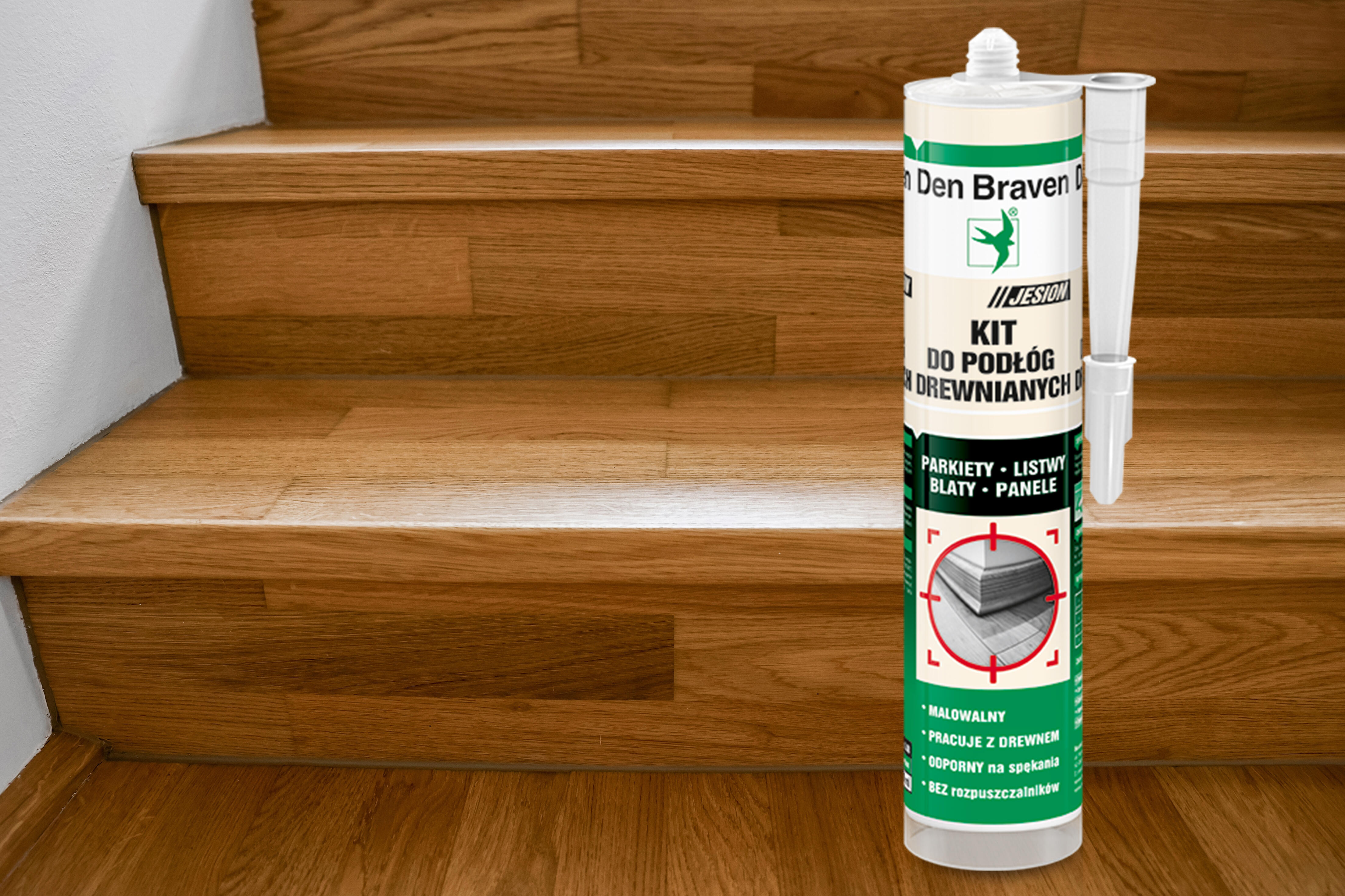 Kit do podłóg drewnianych Den Braven jesion 280ml - 2