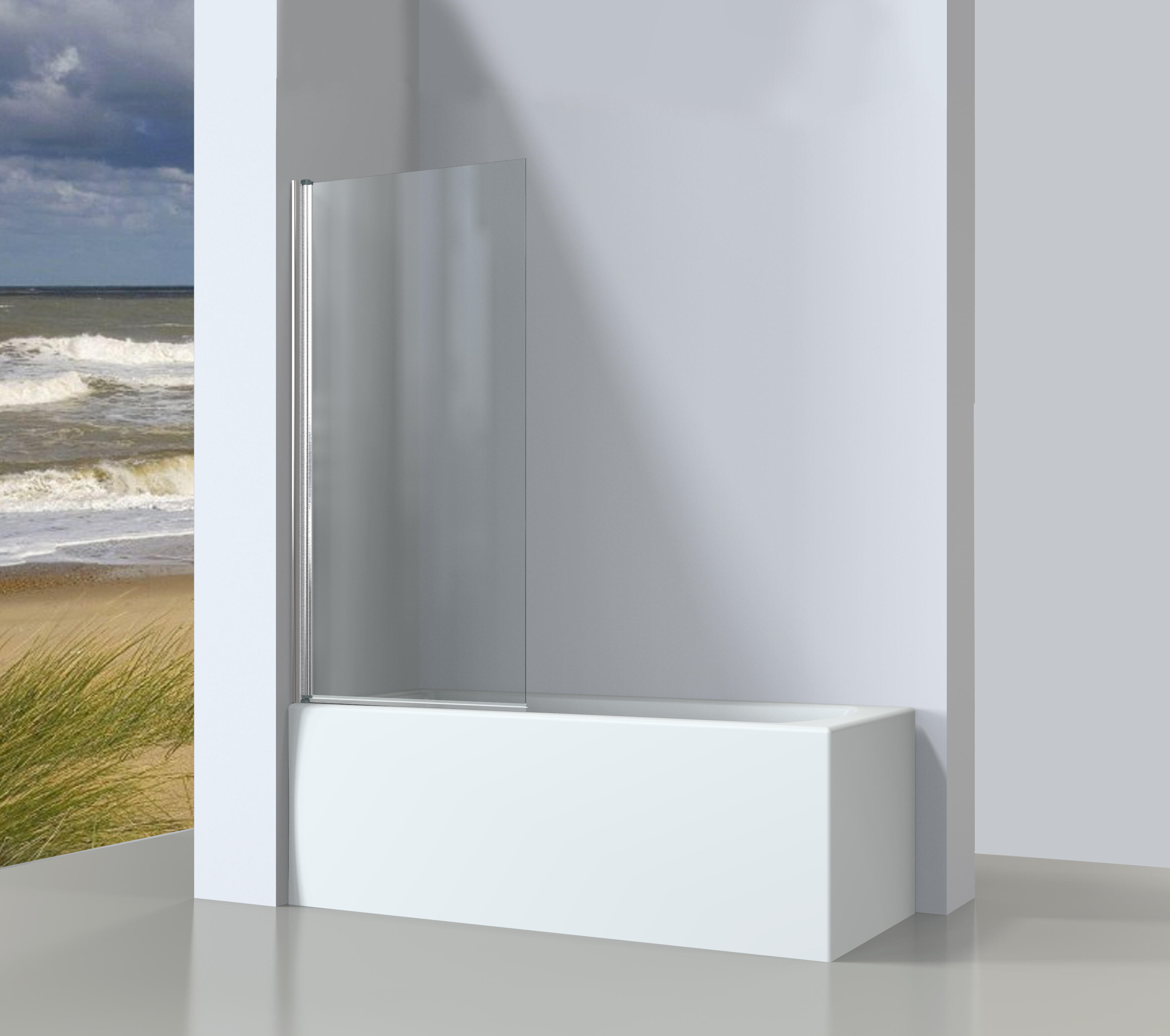 Parawan nawannowy Omnires Kenton 70 x 140 cm chrom - 2