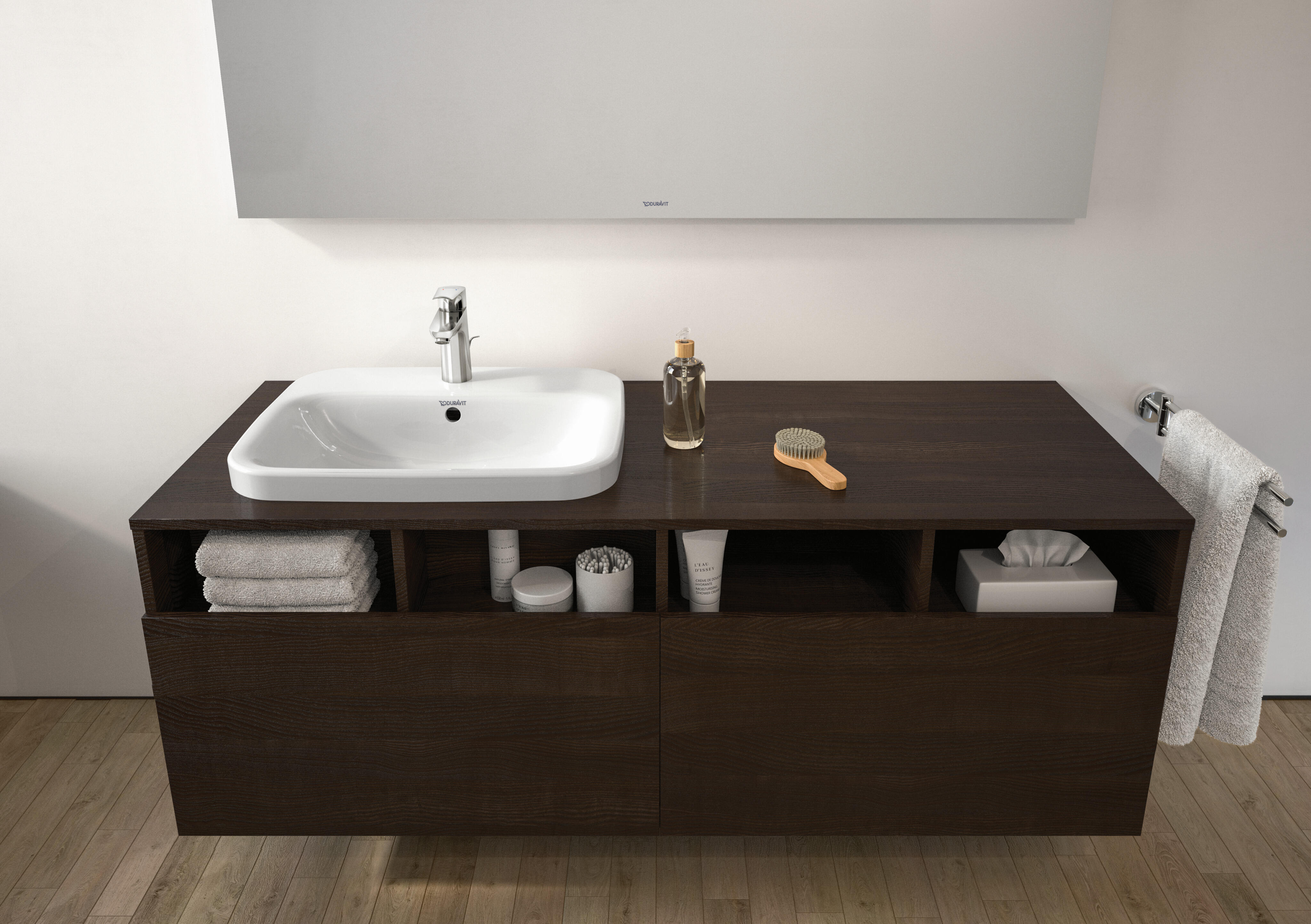 Bateria umywalkowa Hansgrohe Logis E chrom - 2