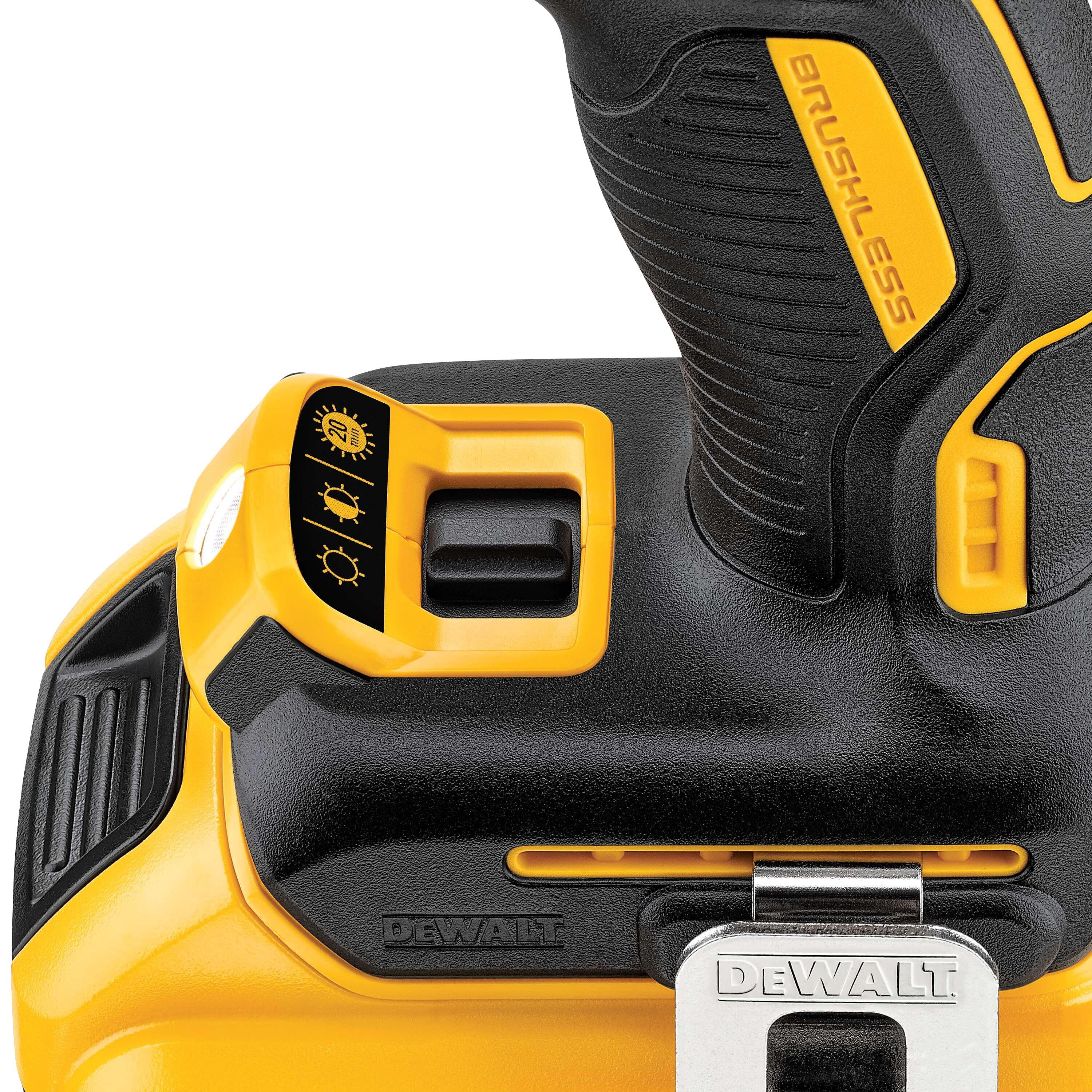 Wiertarko-wkrętarka z udarem 18V DCD796D2-QW DeWALT / 2 x 2,0Ah - 3