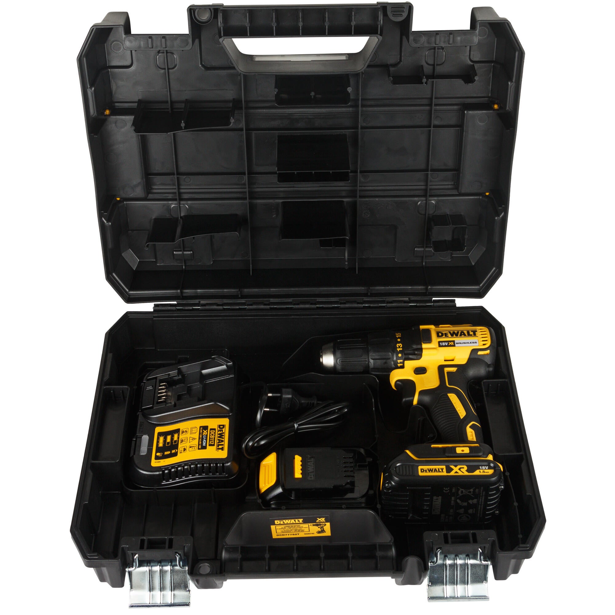 Wiertarko-wkrętarka 18V DCD777S2T DeWalt / 2 x 1,5Ah - 2
