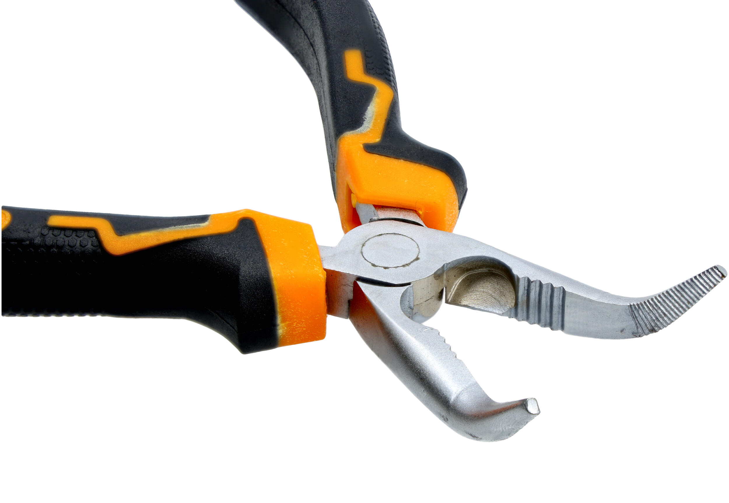 Szczypce wydłużone wygięte 160 mm - 2