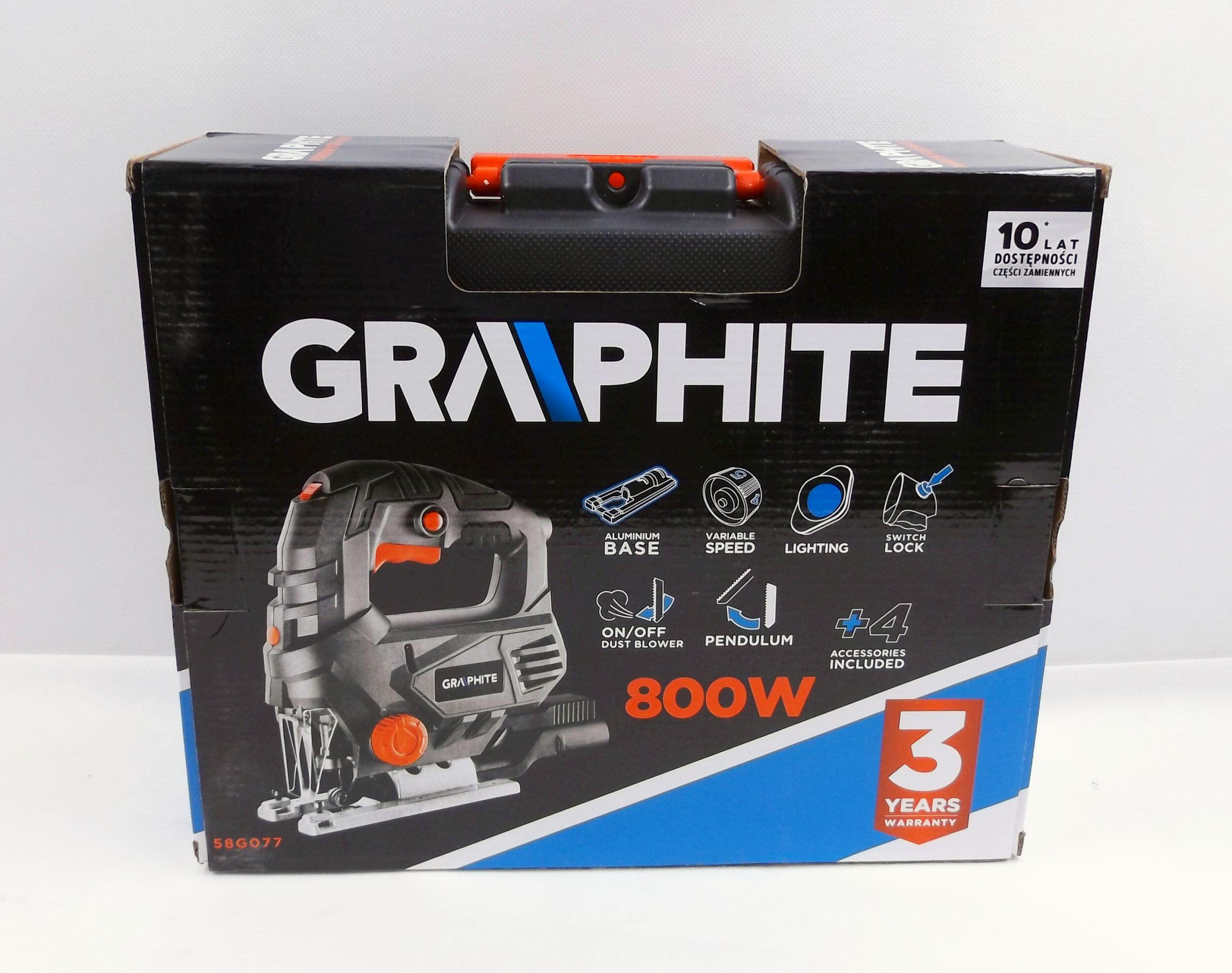 Wyrzynarka 800W 58G077 Graphite - 2