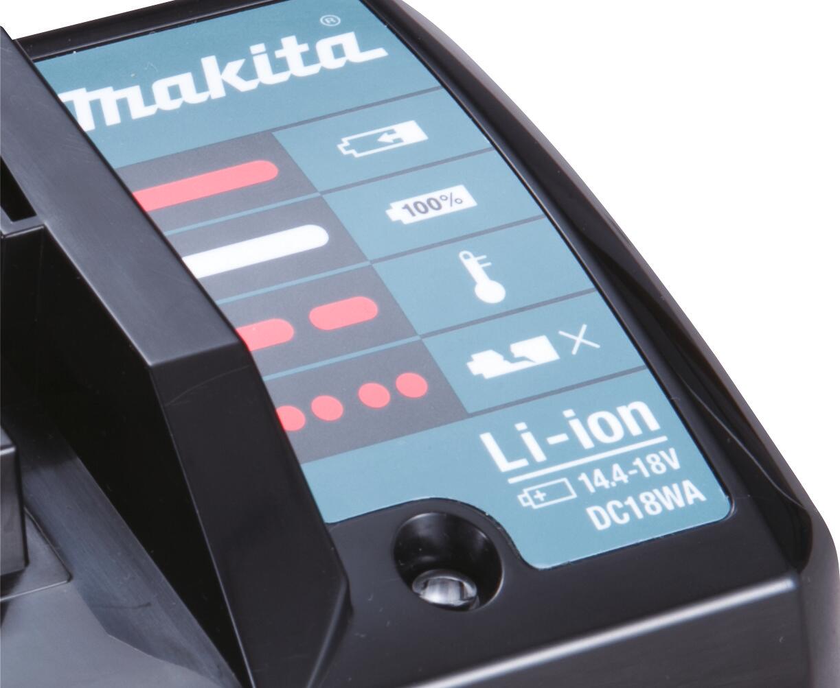 Ładowarka 14,4-18V DC18WA Makita - 2