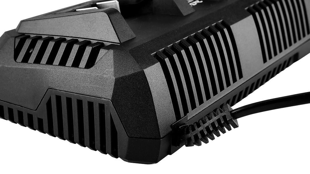 Ładowarka podwójna do akumulatorów Energy+ 58G085 Graphite - 2