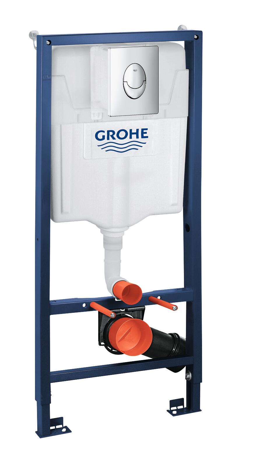 Zestaw podtynkowy WC Grohe Serel Rimless 39583000 - 2
