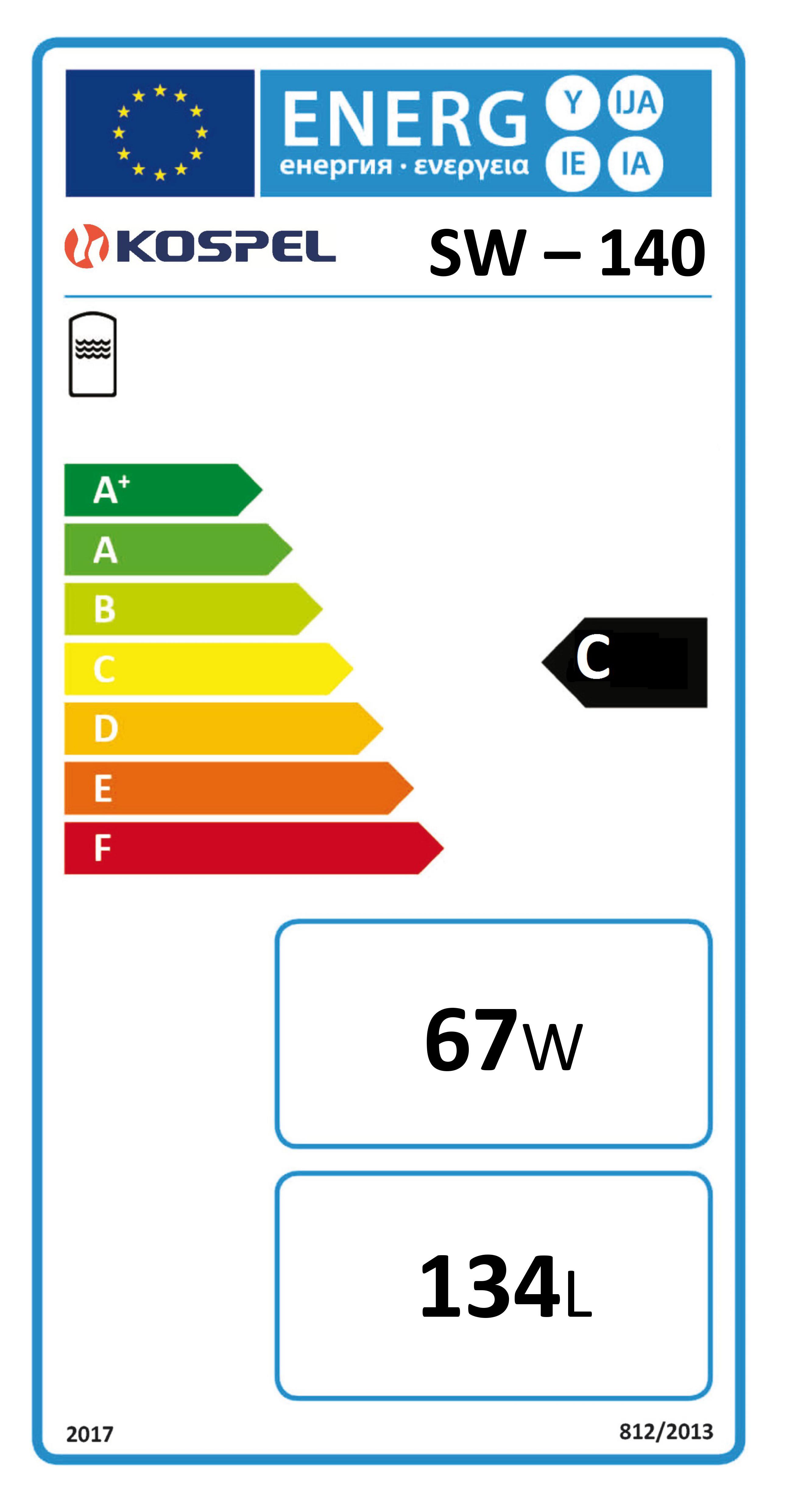 Wymiennik stojący SW Termo Max 140 l - 2