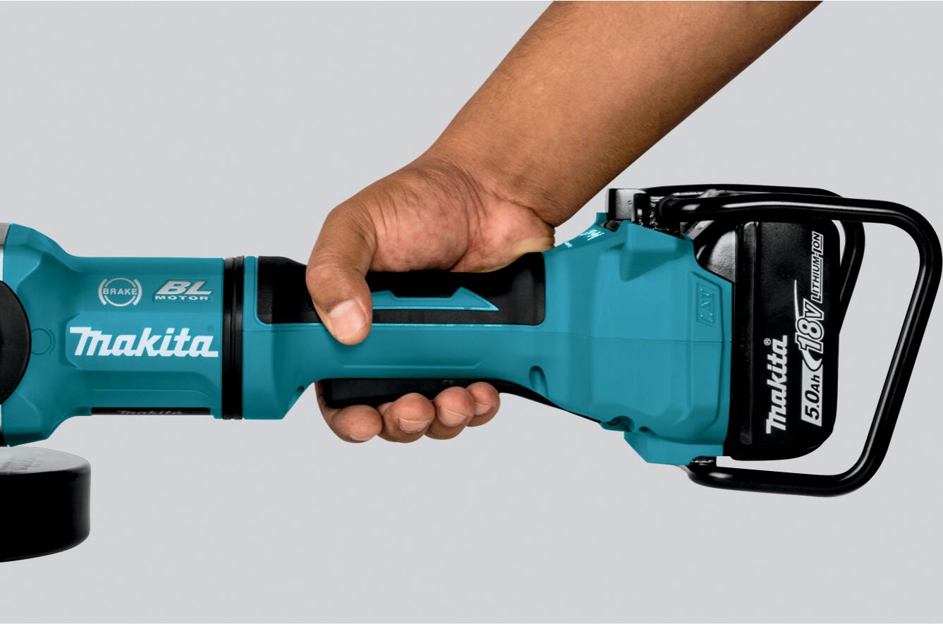 Szlifierka kątowa 230 mm DGA900PT2 Makita / 2 x 5,0Ah - 2