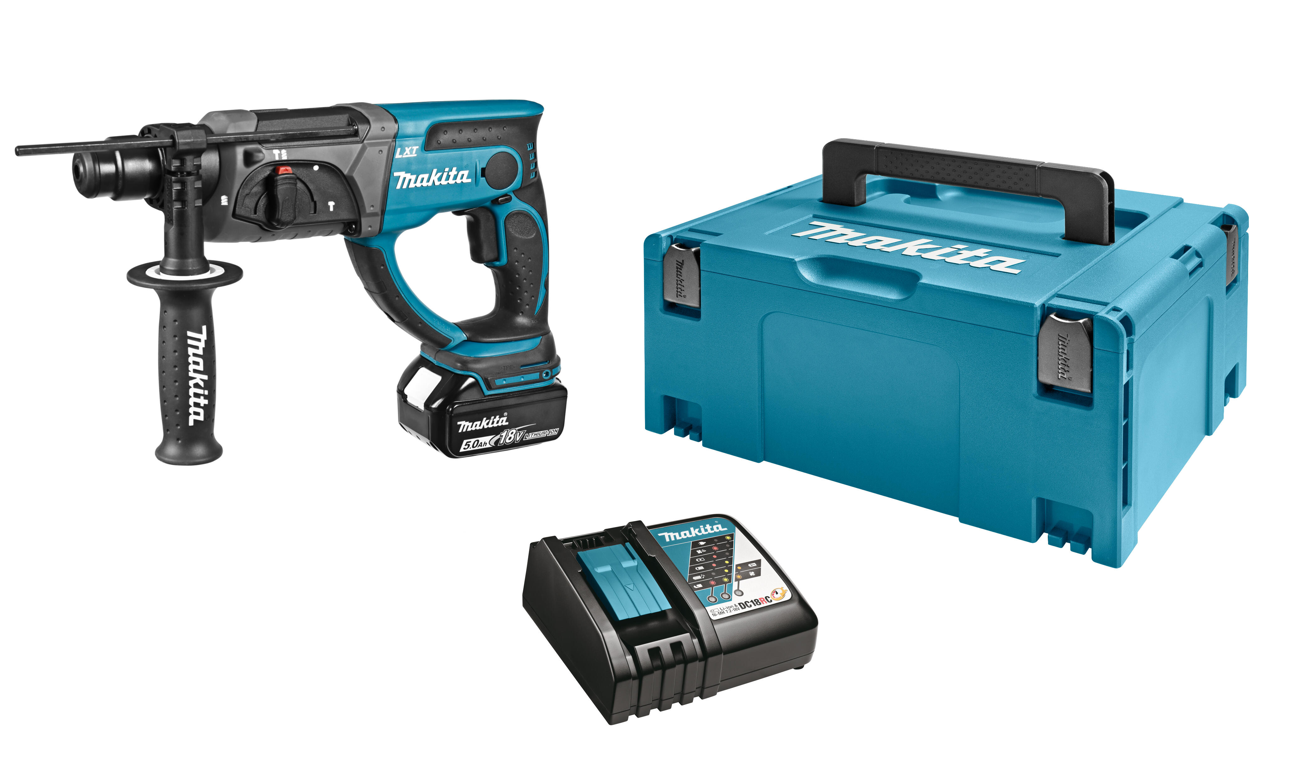 Młotowiertarka 18V 1,9J DHR202RT1J Makita / 1 x 5,0Ah - 2