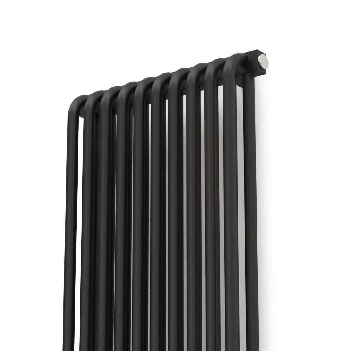 Grzejnik dekoracyjny Cliff 1800x420 mm 1179 W, czarny mato Wy - 2