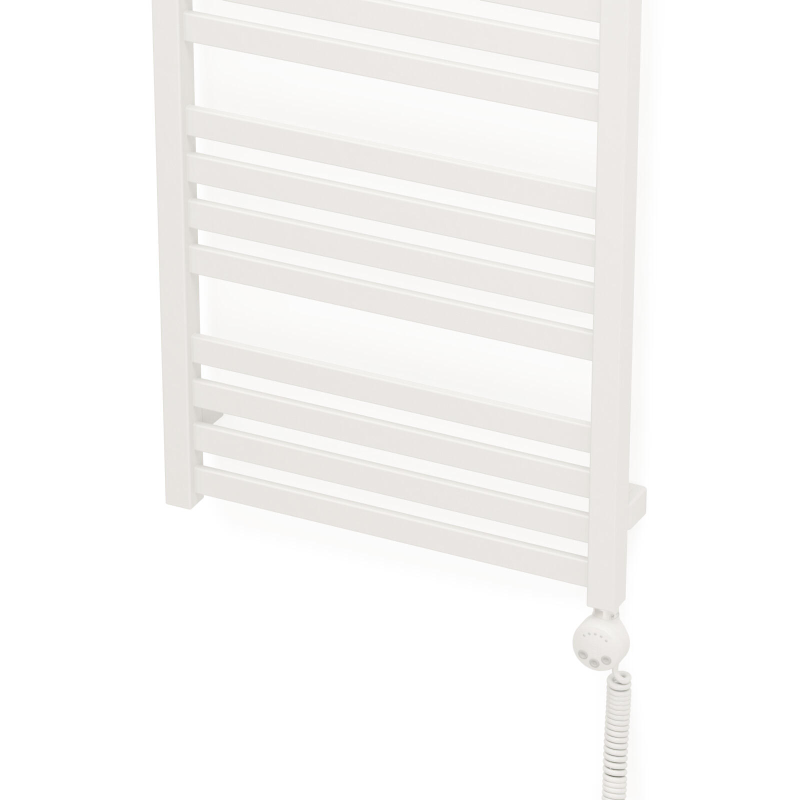Grzejnik łazienkowy elektryczny Rytmic 96x50 cm, 400 W, biały - 2