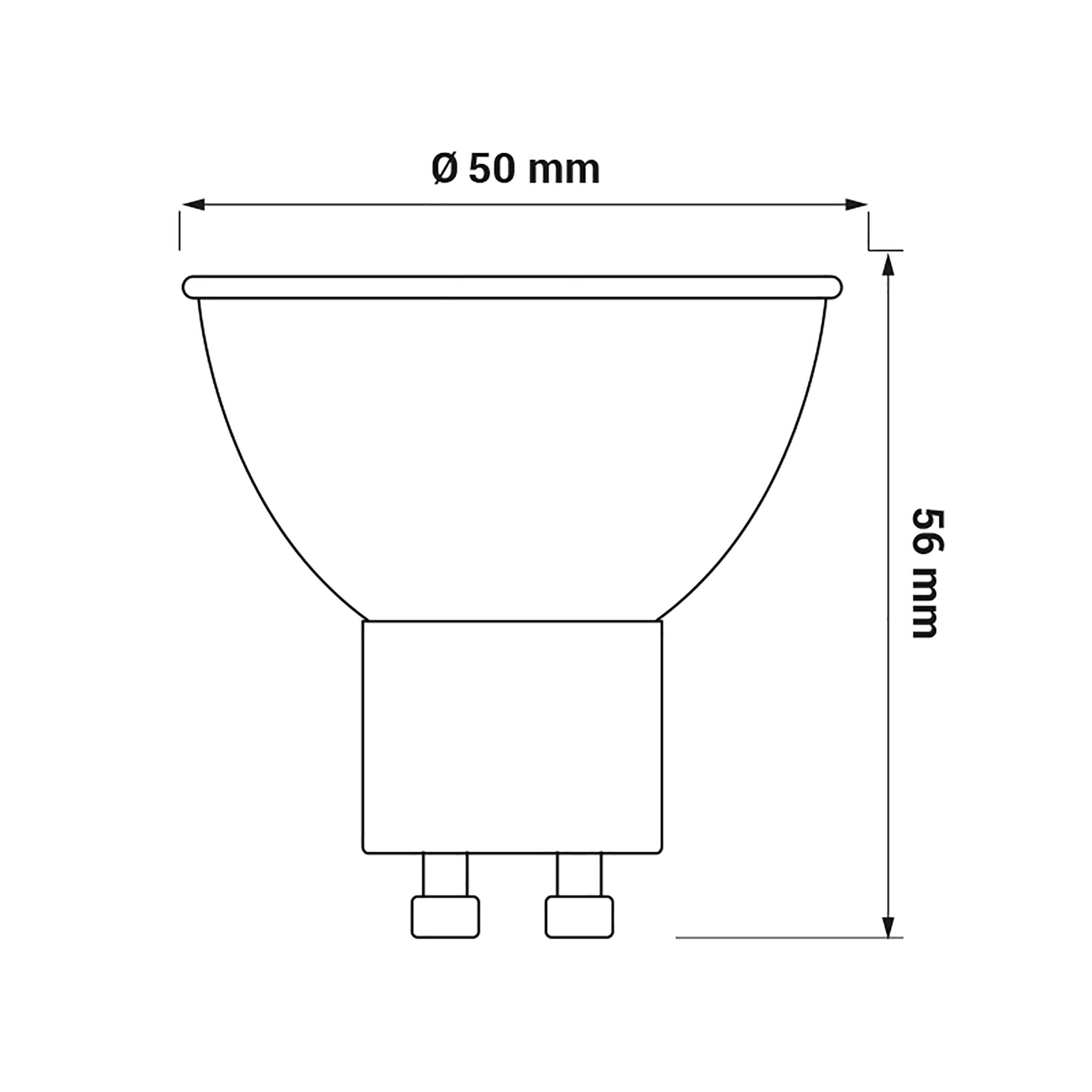 Żarówka LED GU10 5W 365lm 3000K ściemnialna TRIAC - 2