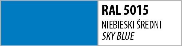 Spray Lakier akrylowy Ambro-Sol niebieski średni RAL5015 400ml - 4
