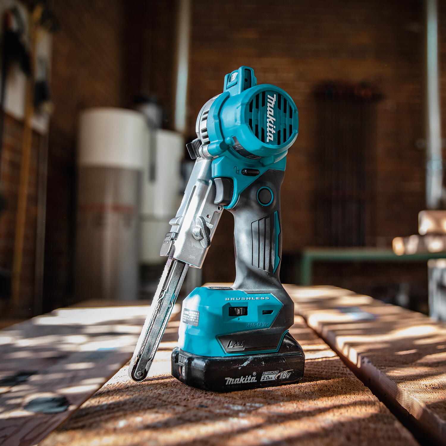 Pilnik taśmowy DBS180Z Makita / bez aku - 2