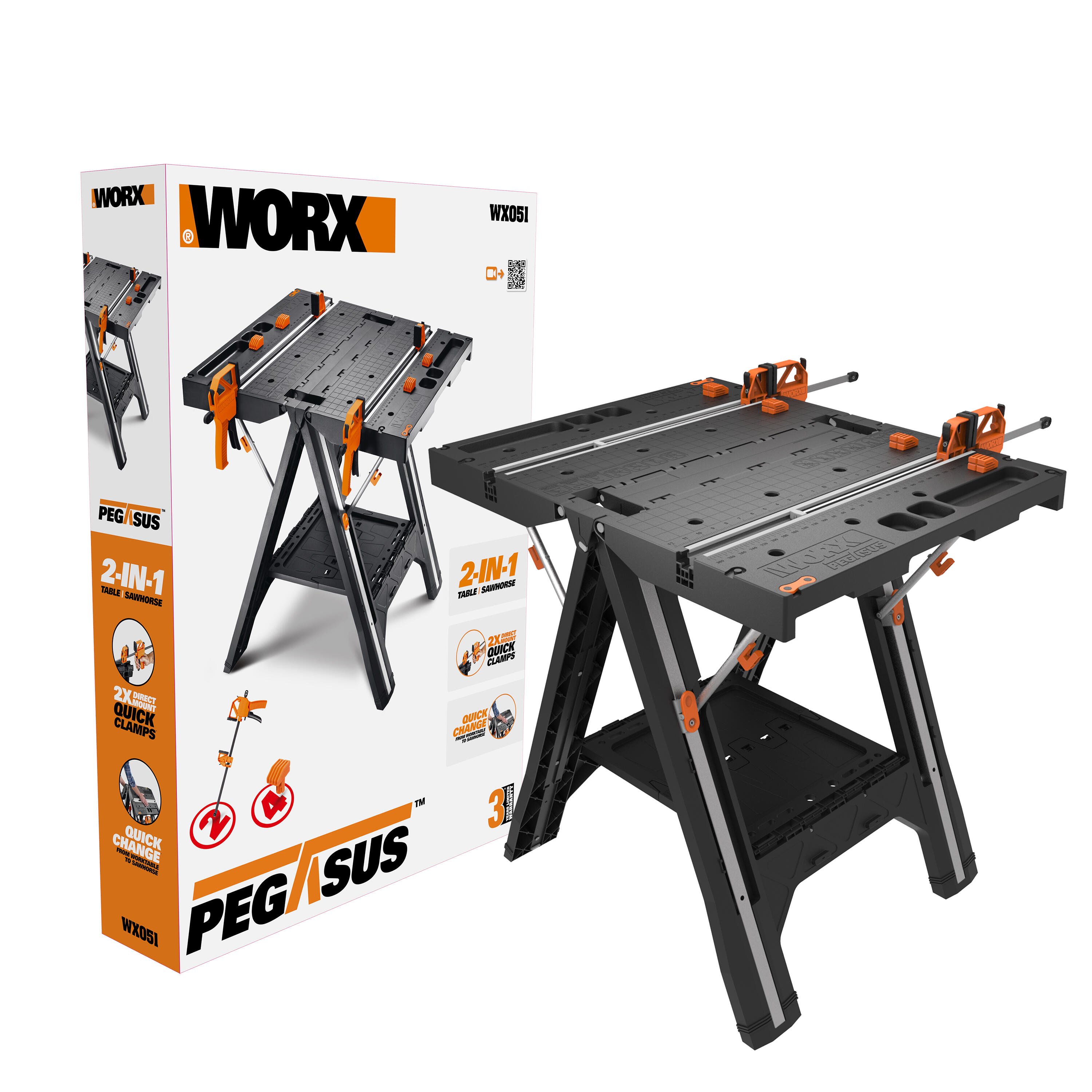 Stół roboczy składany Pegasus WX051 Worx - 2