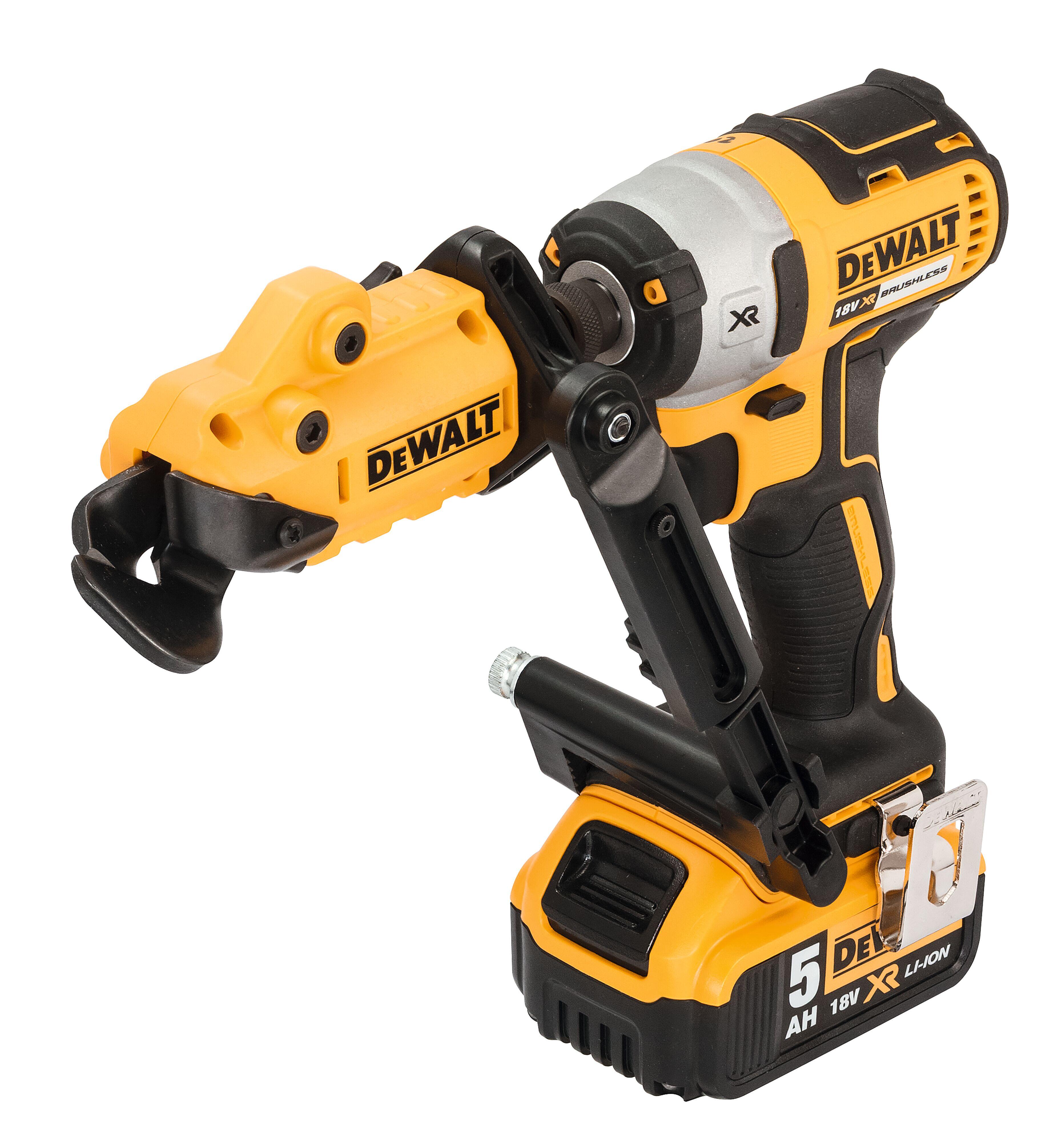Adapter na wkrętarkę - nożyce do blachy DT70620-QZ DeWalt - 2