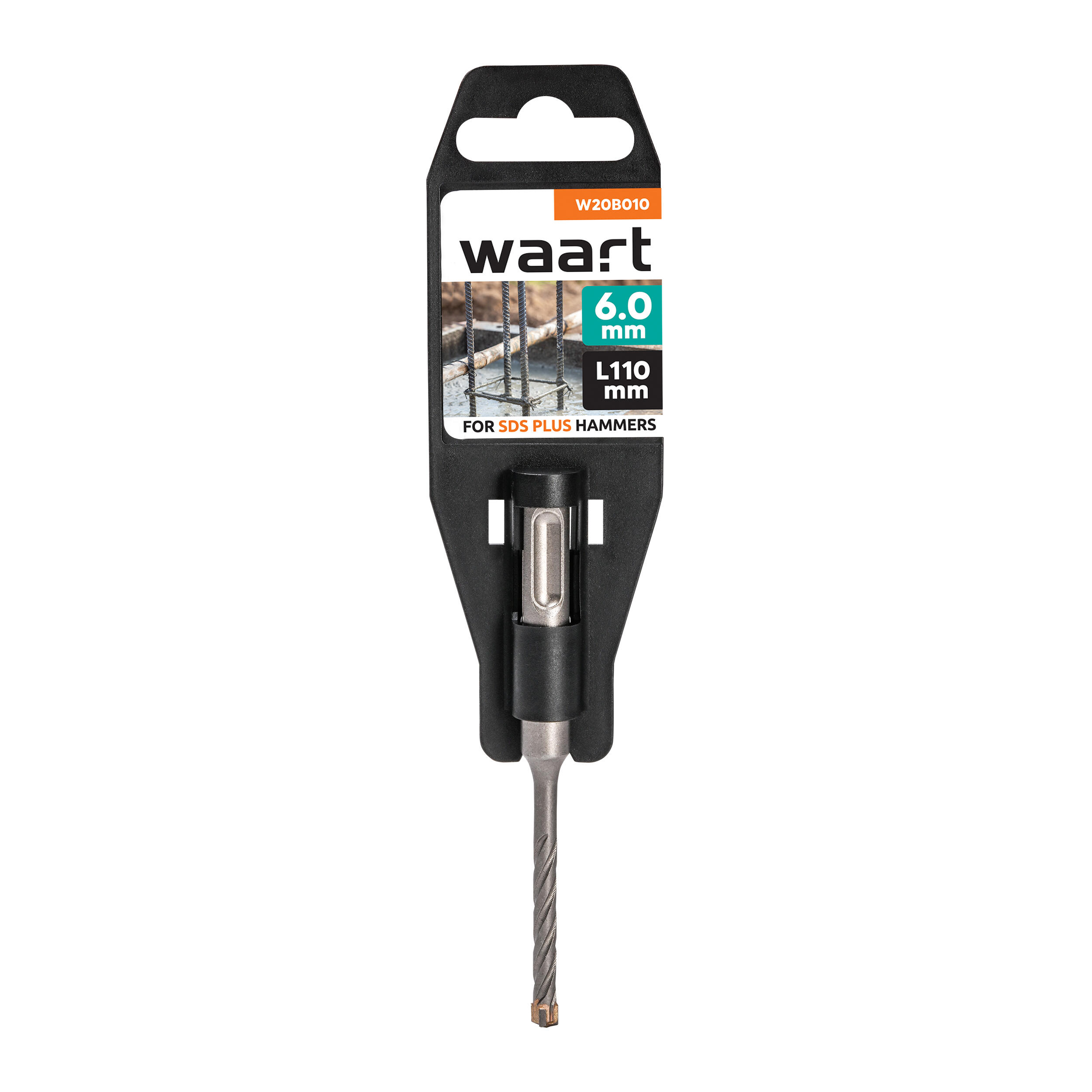 Wiertło do betonu SDS-Plus 6x110 mm - 2