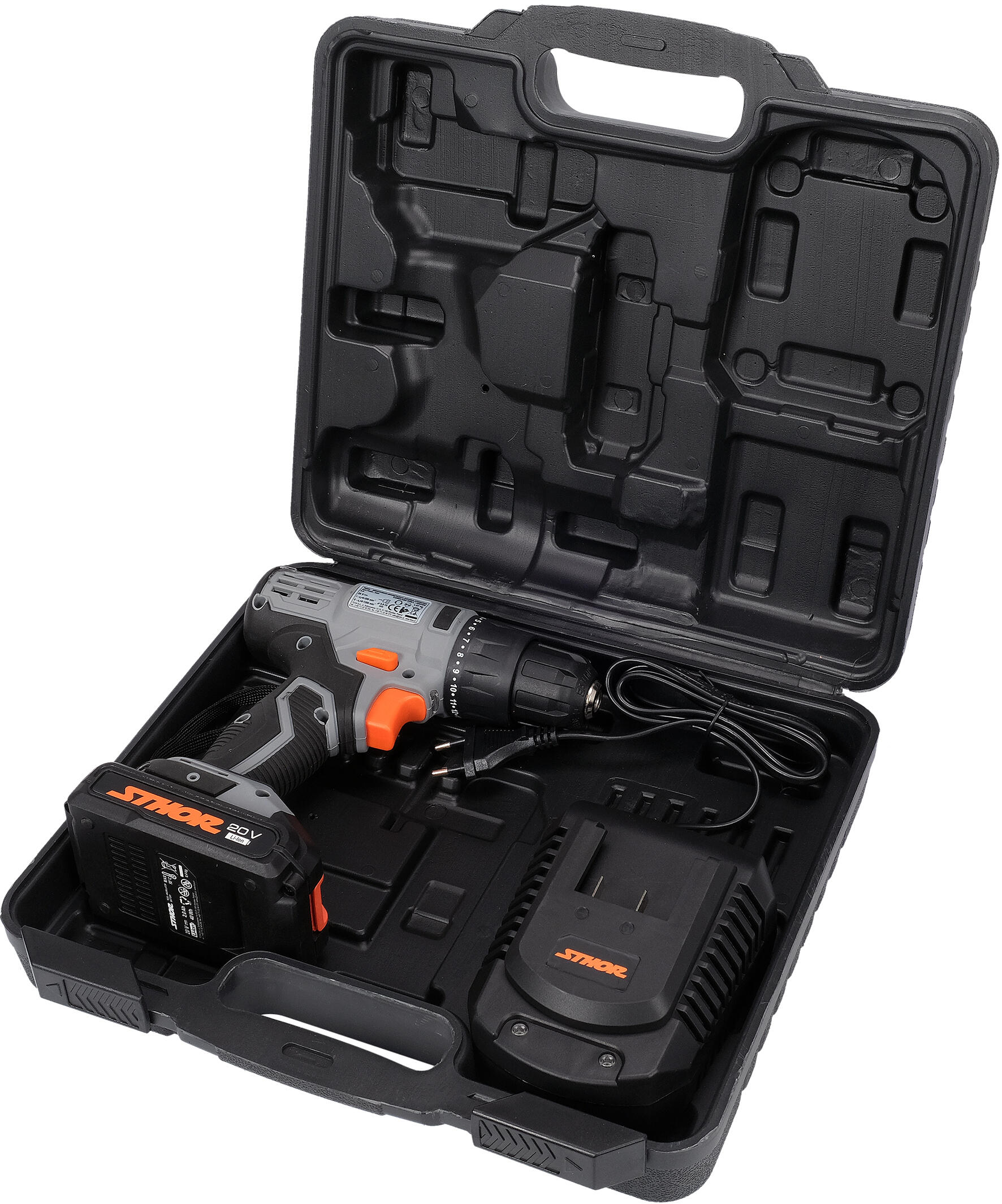 Wiertarko-wkrętarka 20V 78081 Sthor / 1 x 2,0Ah - 2