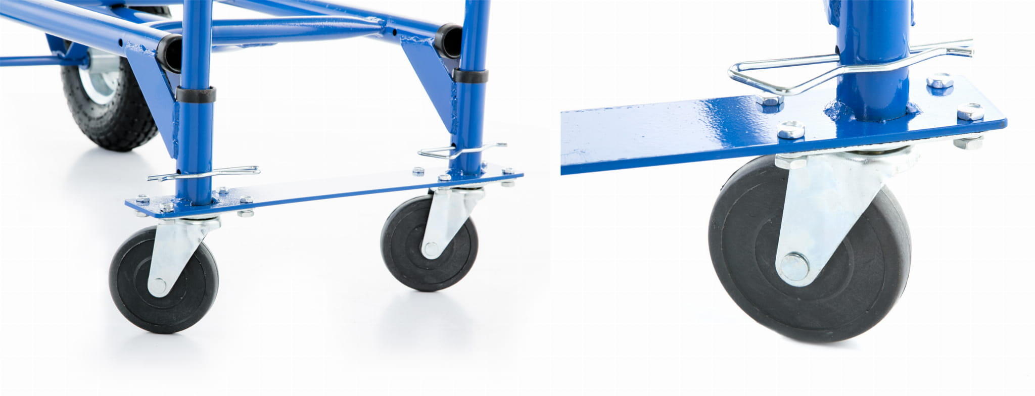 Wózek magazynowy, składany, 2w1, nośność 250 kg - 2