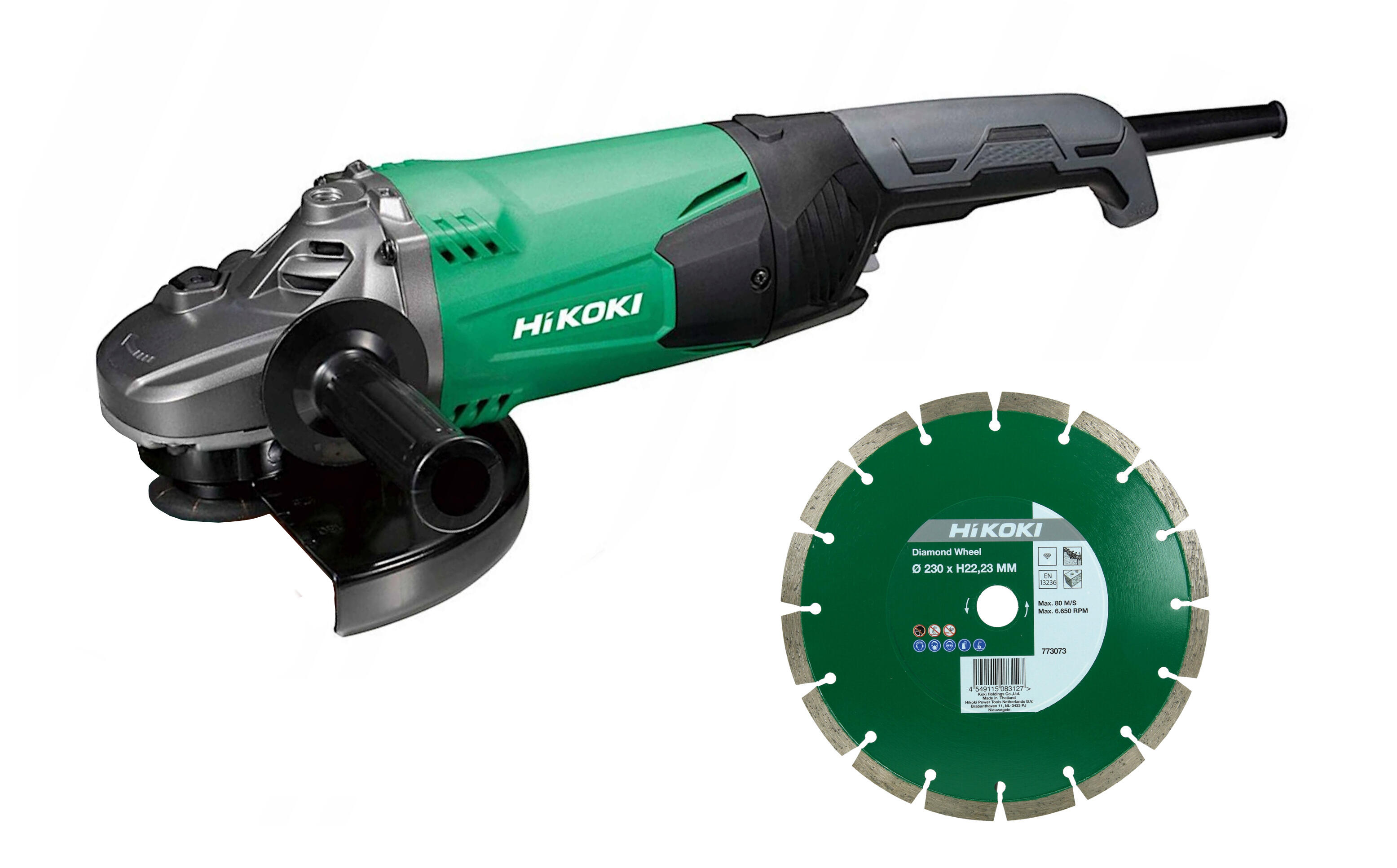Szlifierka kątowa 230 mm 2200W G23SW2 W7Z Hikoki - 2