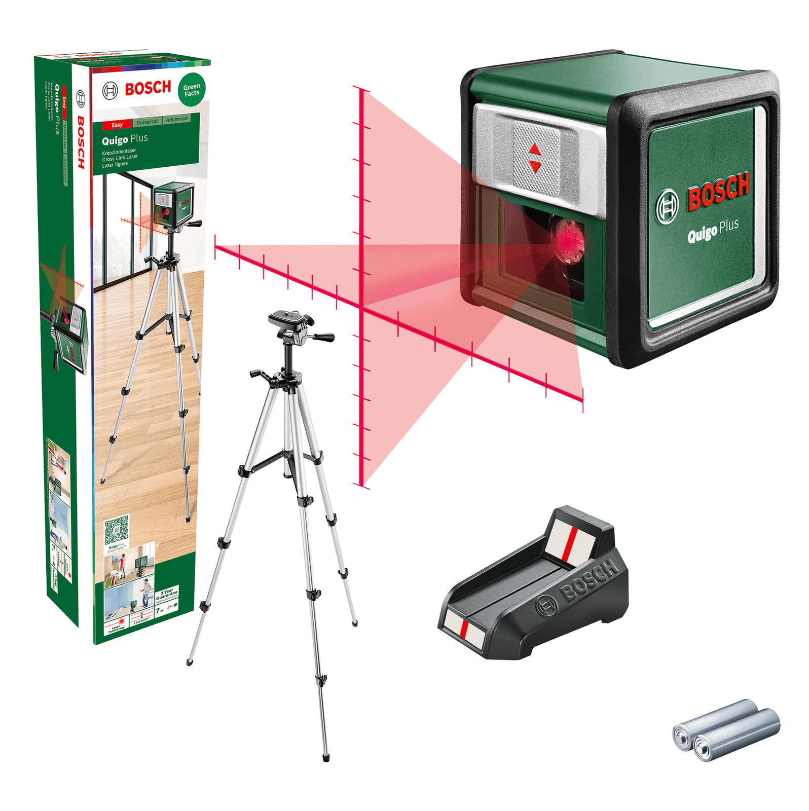Laser krzyżowy Quigo Plus Bosch - 2