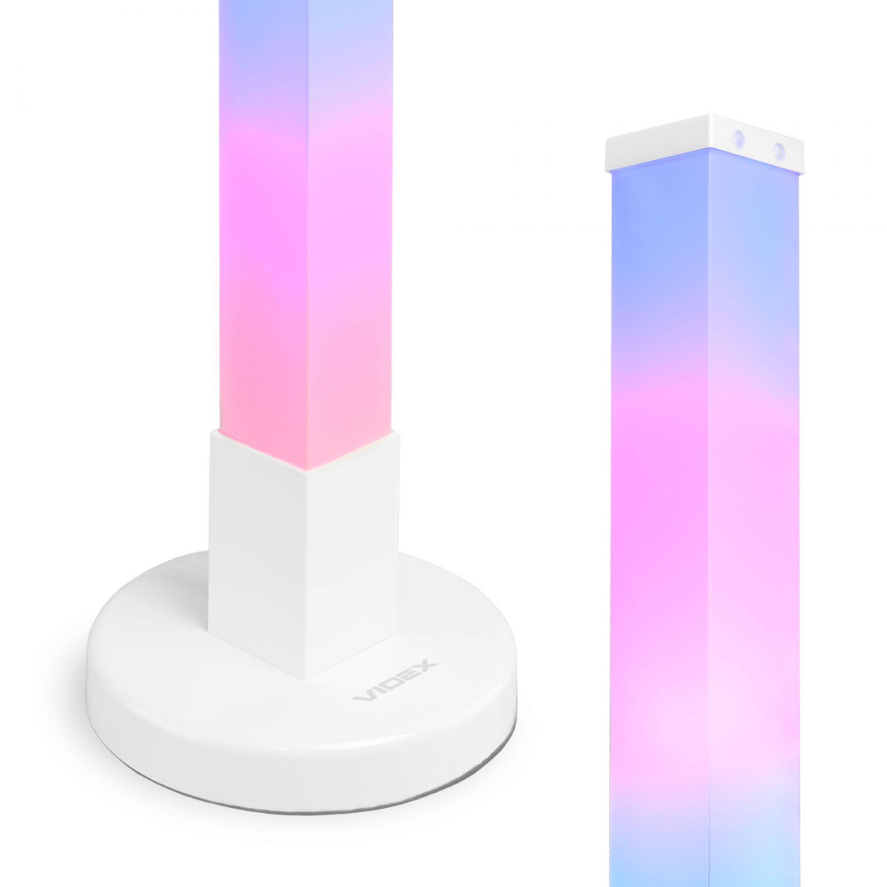 Lampa podłogowa LED RGB + biały  10W - 2