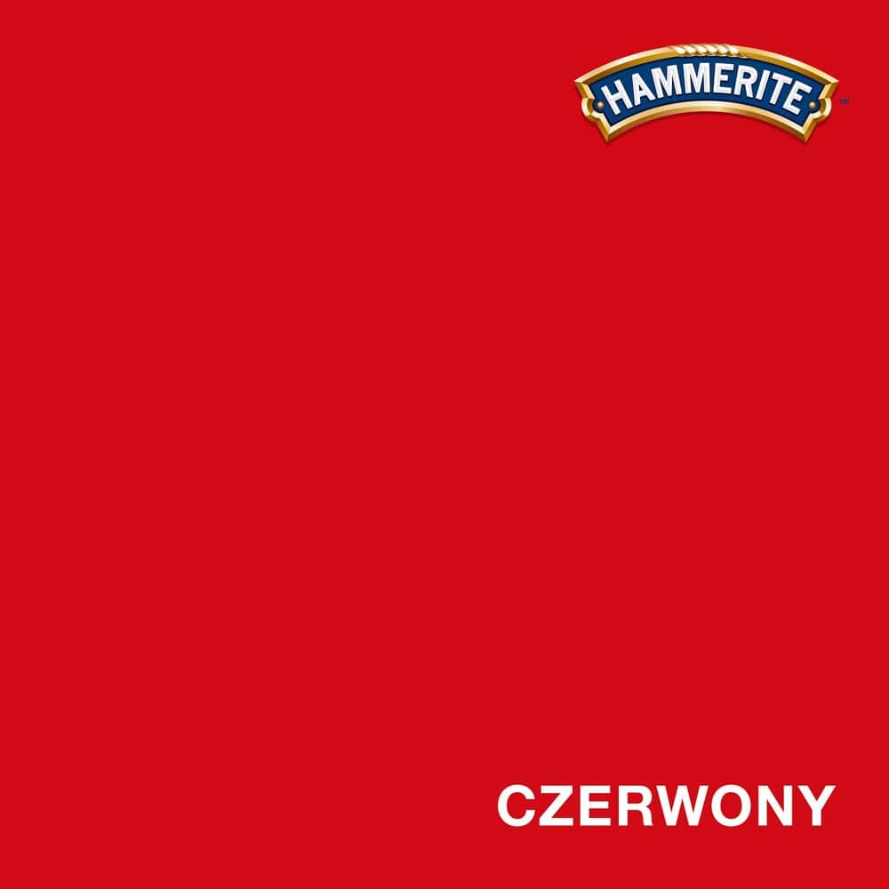Farba antykorozyjna Hammerite czerwony połysk 0,7l - 2