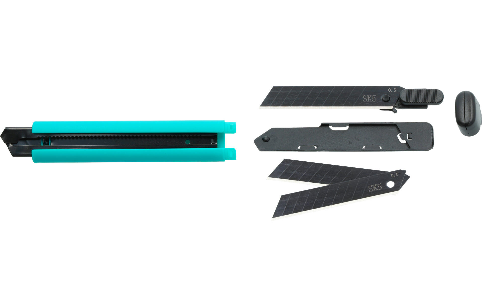 Nóż z ostrzem łamanym 18 mm - korpus ABS - DREL - 3