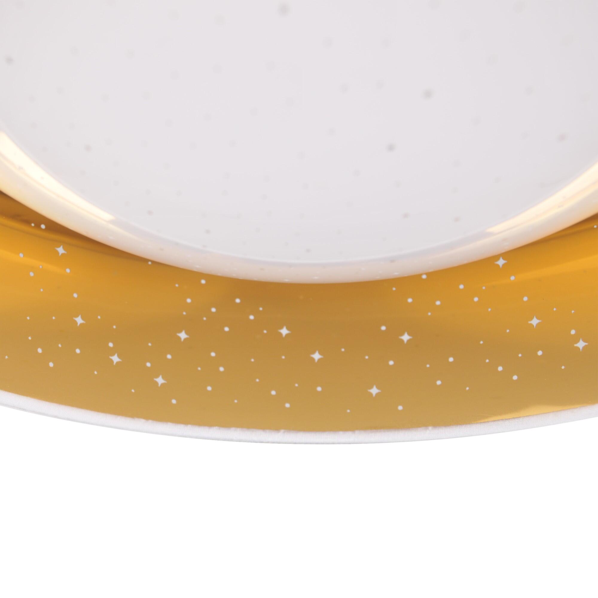 Plafon LED Tuluza 18W 1850lm, biało-złoty - 4