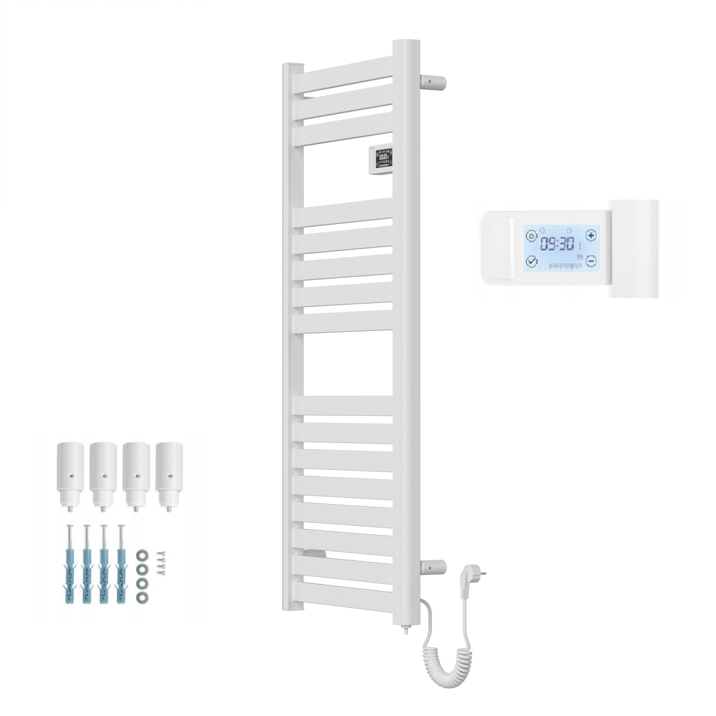 Grzejnik łazienkowy KEP 1200X500 500W biały - 4