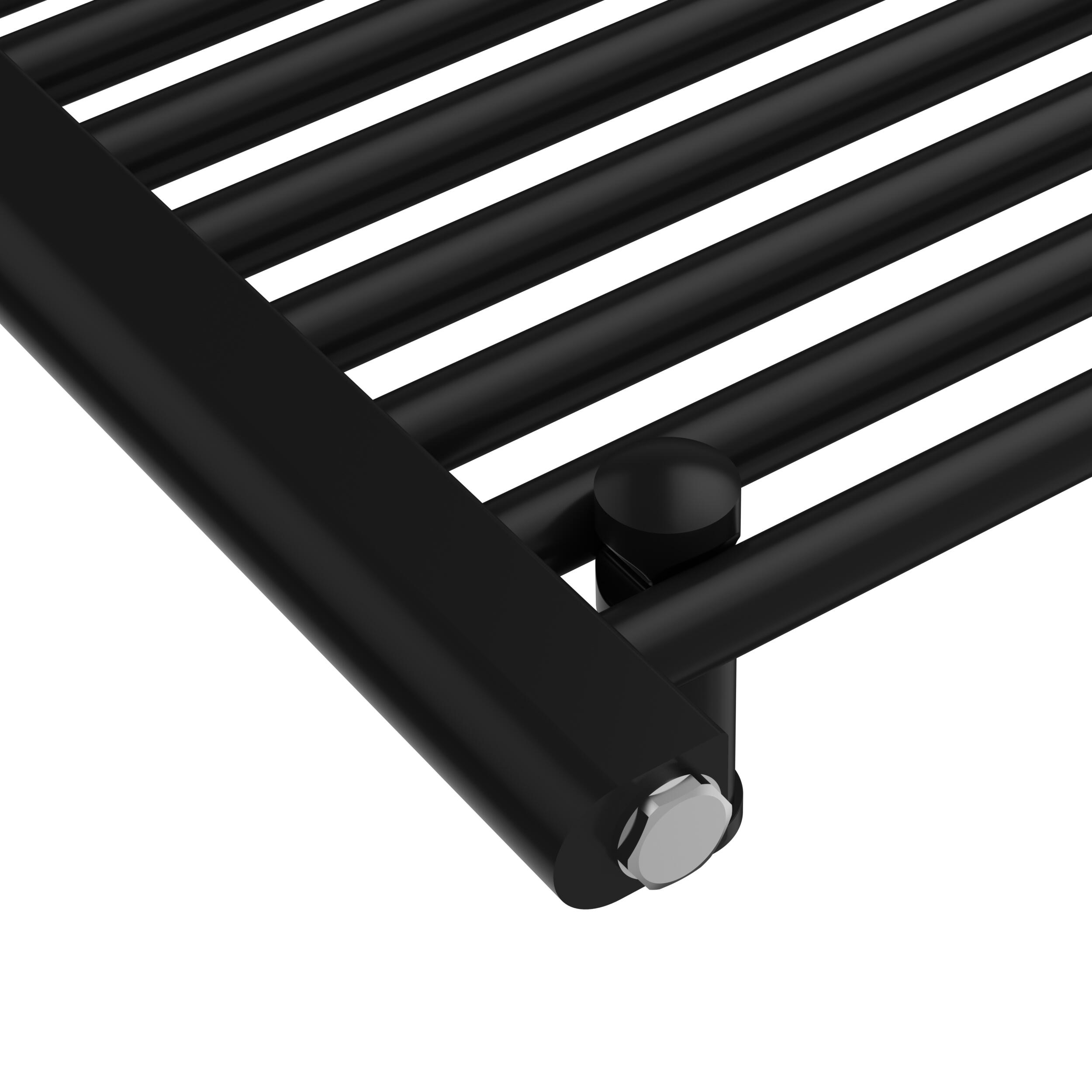 Grzejnik łazienkowy CARAT 1120X550 495W czarny - 2