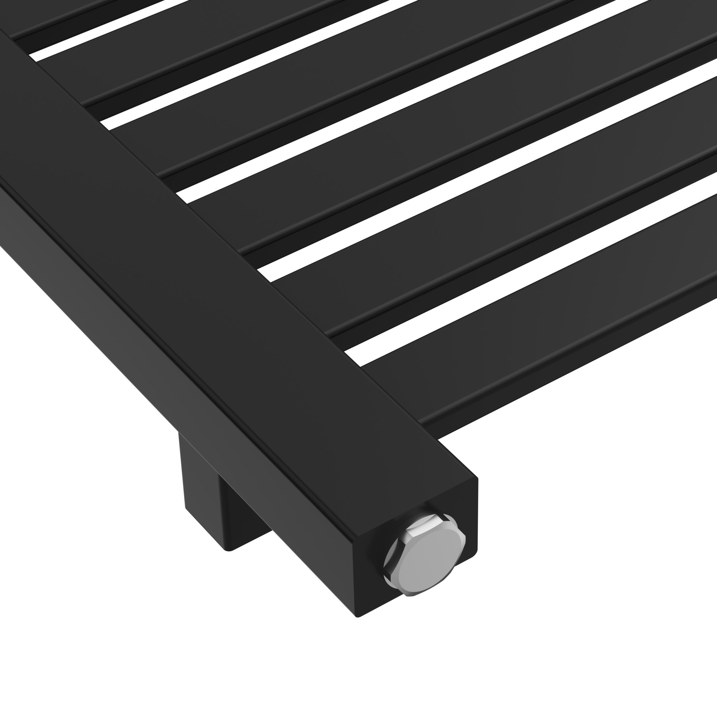 Grzejnik łazienkowy BERYL PLUS 950X440 358W czarny - 2