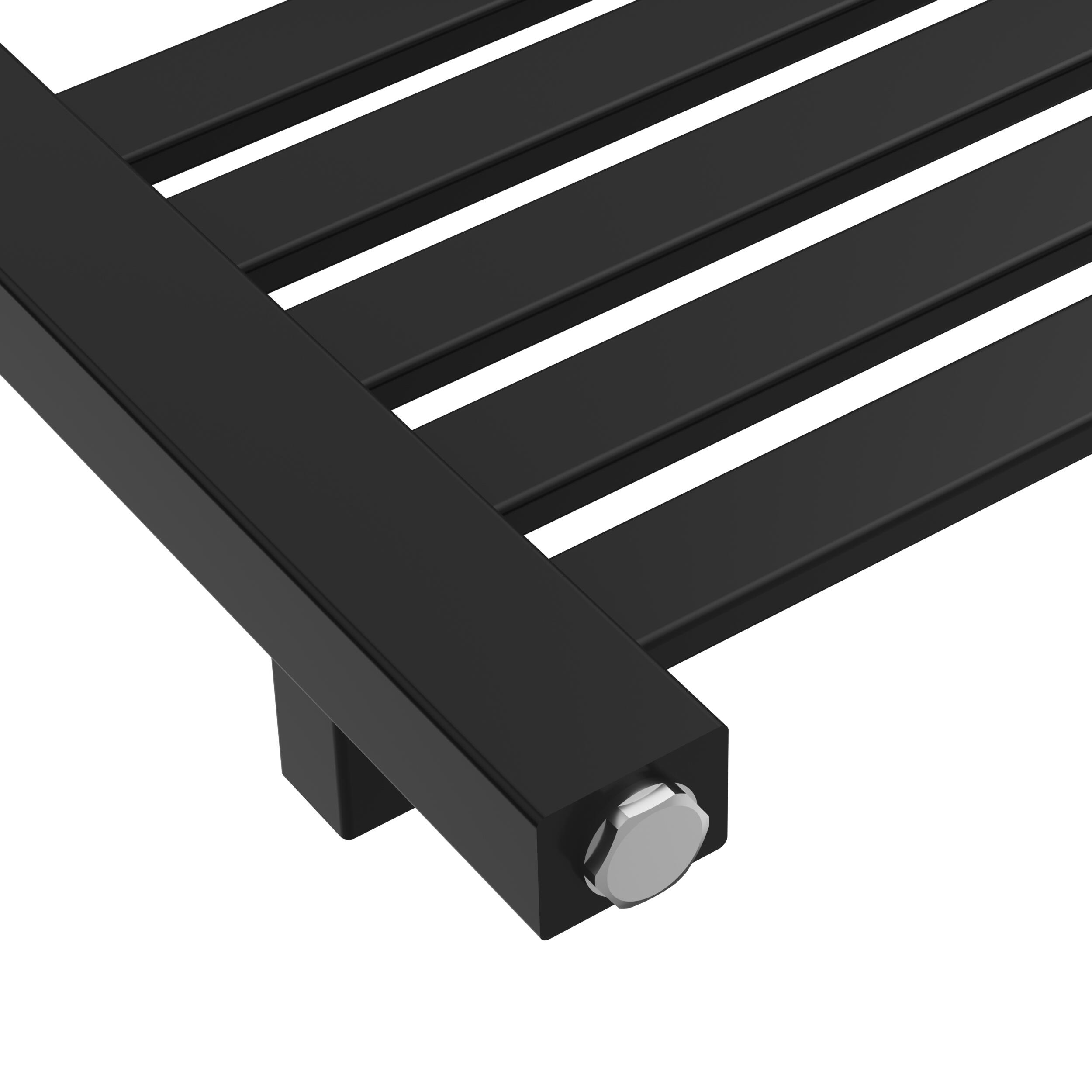 Grzejnik łazienkowy BERYL PLUS 750X440 283W czarny - 4