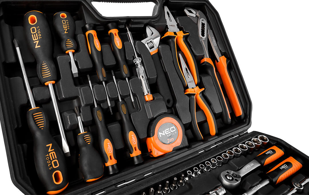 Zestaw narzędzi NEO TOOLS 10-202, 88 elementów - 3