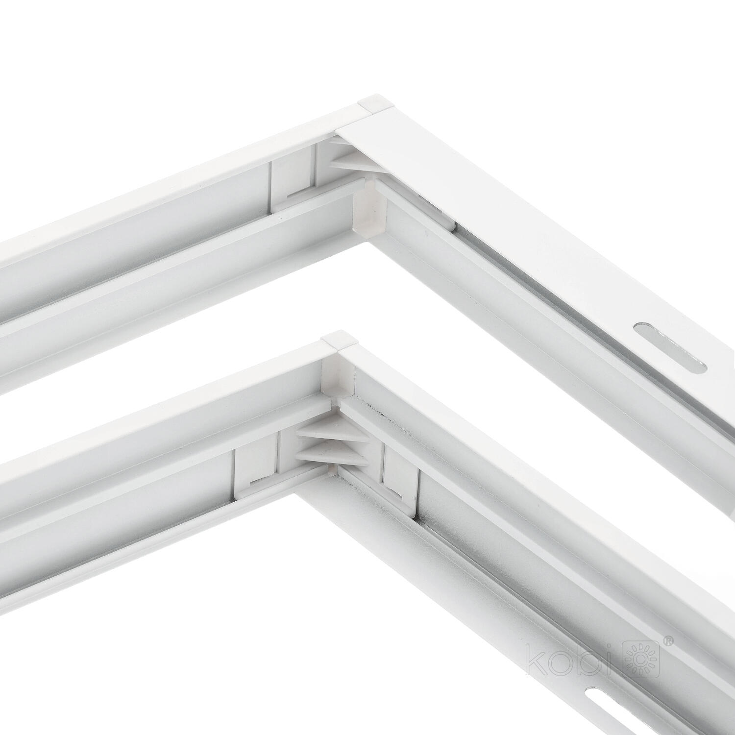Rama do panelu LED 60x60cm klik, biała - 4