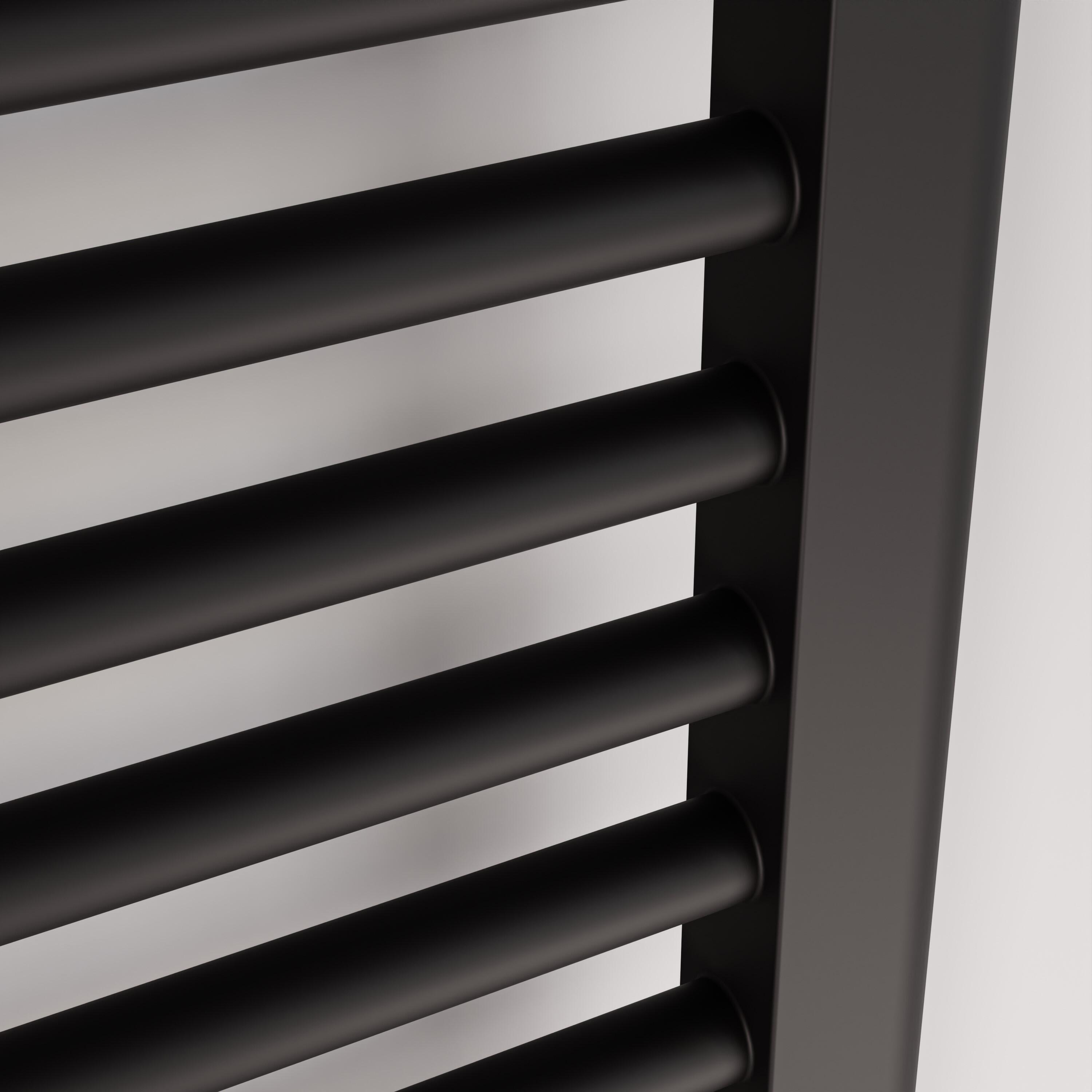 Grzejnik łazienkowy BASIC 700X400 176W czarny - 2
