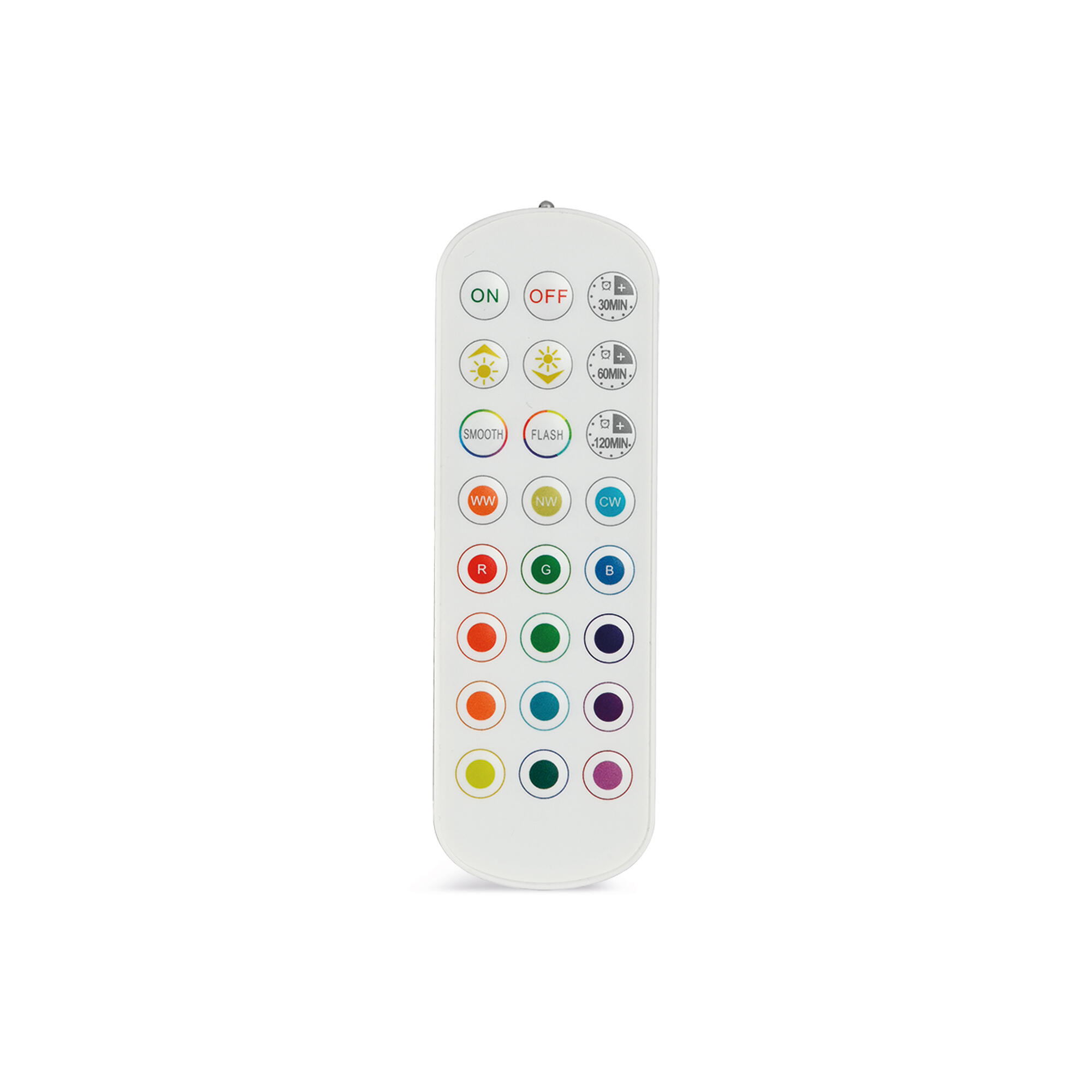 Bezprzewodowa lampka LED z pilotem RGBW - 3