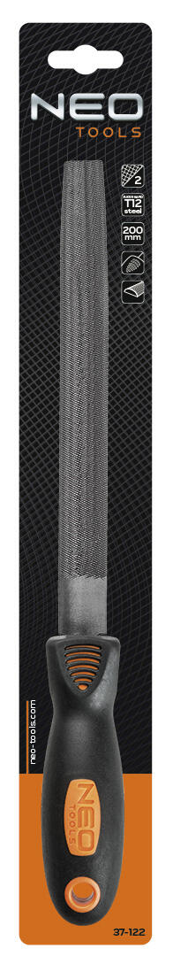Pilnik do metalu półokrągły 200 mm