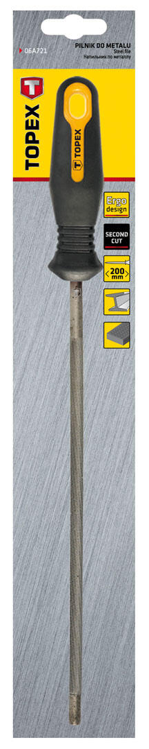 Pilnik do ostrzenia łańcuchów 200x4 mm - 2