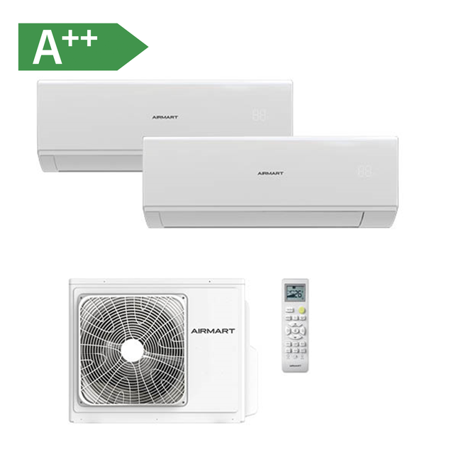 AR CONDICIONADO MULTISPLIT 2X12K BTU AIRMART PRO A**/A***