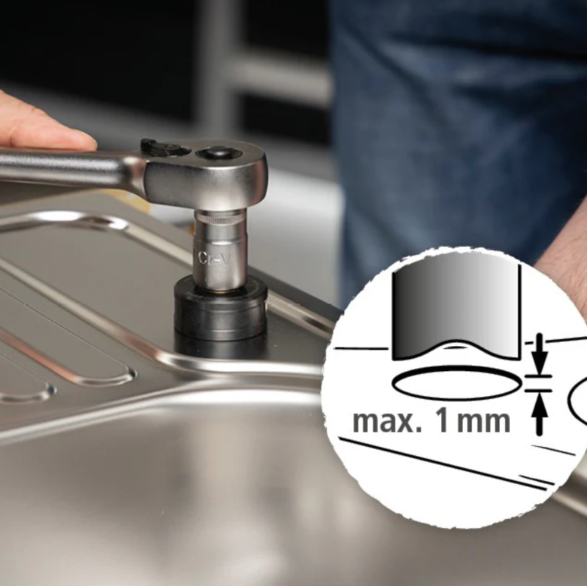 Emporte-pièce Diam.32 mm pour découpe dans les éviers de cuisine WOLFCRAFT - 3