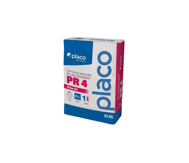 Enduit joint séchage 4h Pr4 25 kg Placojoint - PLACOPLATRE