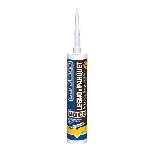 Silicone sigillante SARATOGA Legno e parquet  noce 310 ml