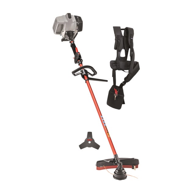 Decespugliatore a scoppio 2 tempi 39.8 cm in alluminio AL-KO GT 410 DL impugnatura a D con lama in acciaio a 3 denti