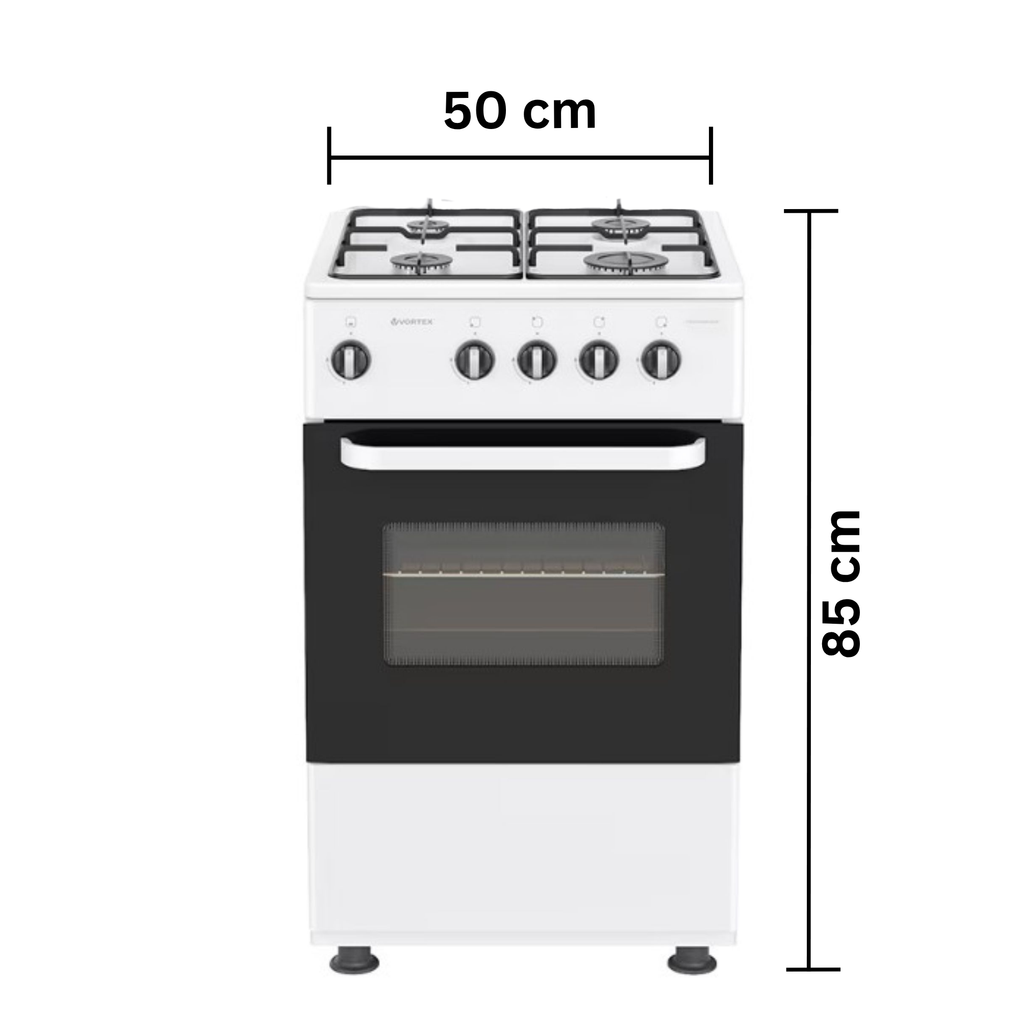 ARAGAZ VORTEX VAG5050WH01K 50X50X85 ALB | Leroy Merlin