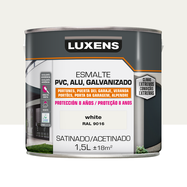 Lausitzer Farbwerk - Barniz Para Azulejos 2 En 1, Color Blanco Crema