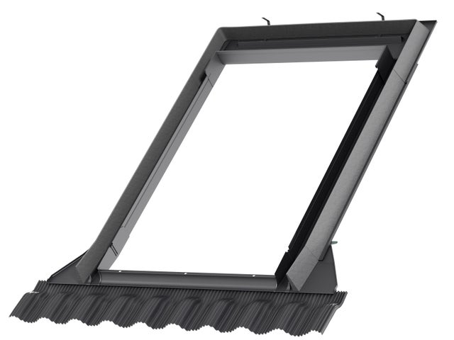 Kołnierz uniwersalny do okna dachowego Velux 78x118 cm czarny